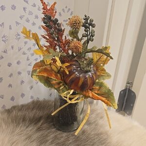 Autumn Harvest Faux Floral Arrangement